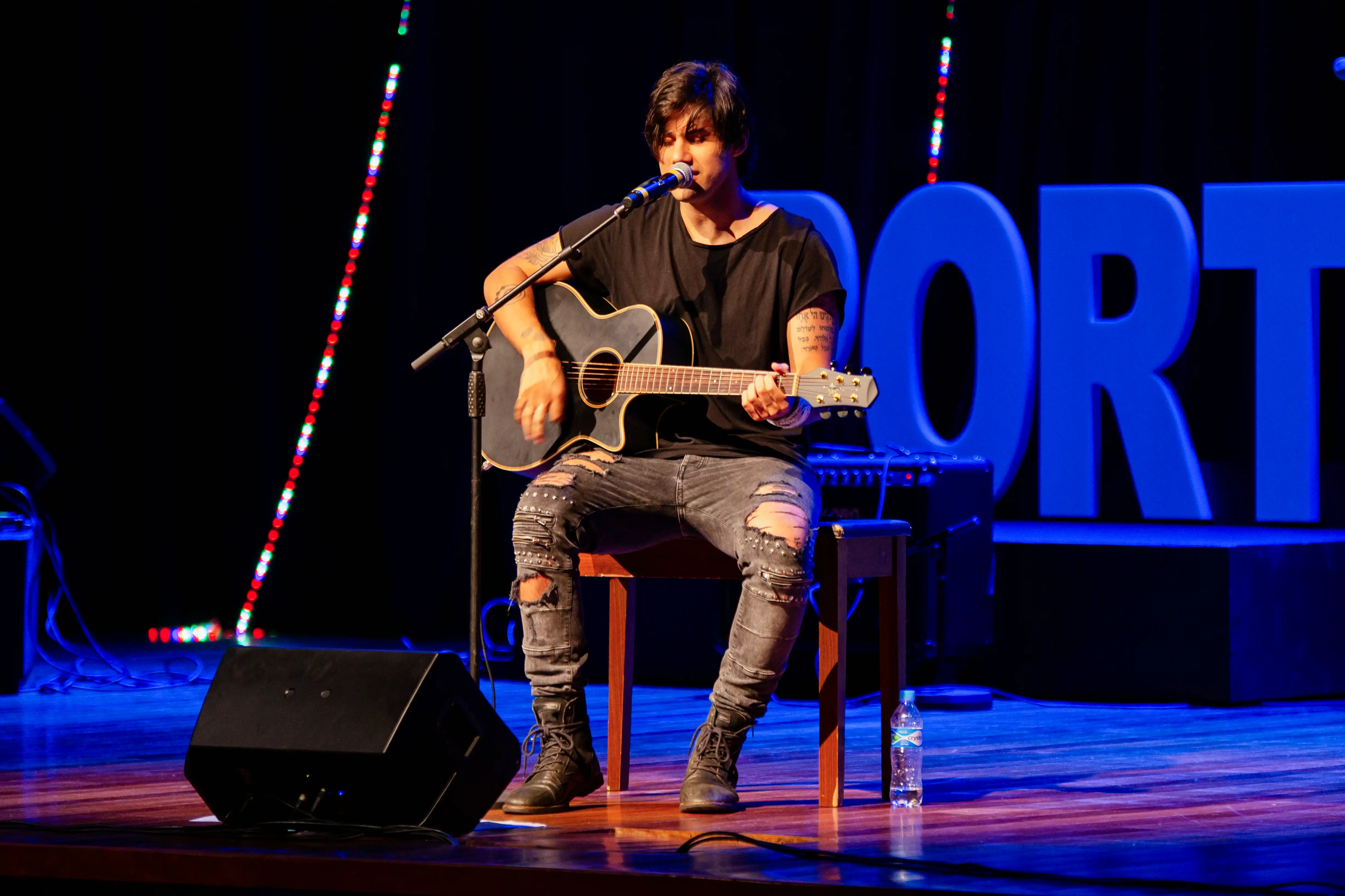 Brian Cohen, compositor, produtor e vencedor de múltiplos prêmios, subiu ao palco do Porto Rock